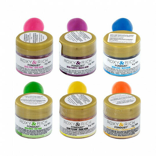 6 Color Liqua-Gel Slime Making Food Coloring Dye Kit - Non-Toxic, Food  Grade